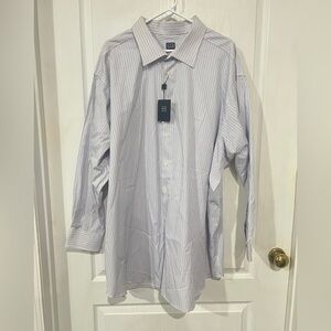 Men's Ike Behar Striped Dress Shirt